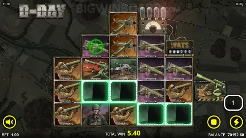 D-Day slot screenshot 7