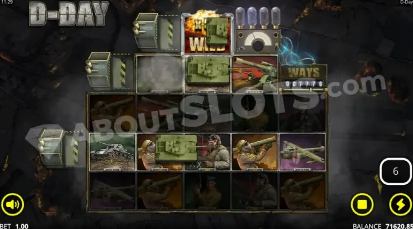 D-Day slot screenshot 9