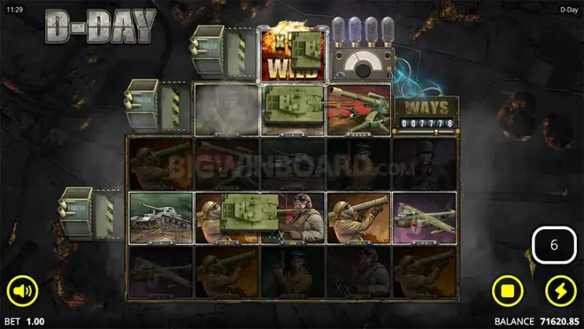 D-Day slot screenshot 8