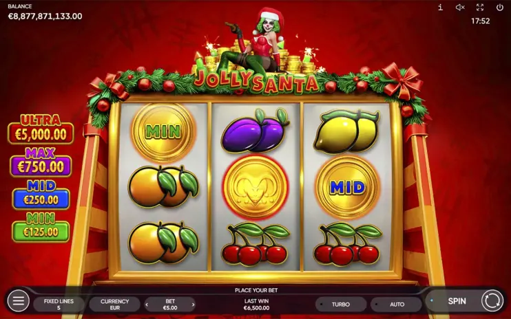 Jolly Santa slot screenshot 5