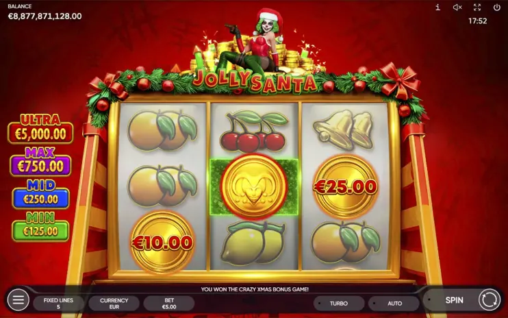 Jolly Santa slot screenshot 9