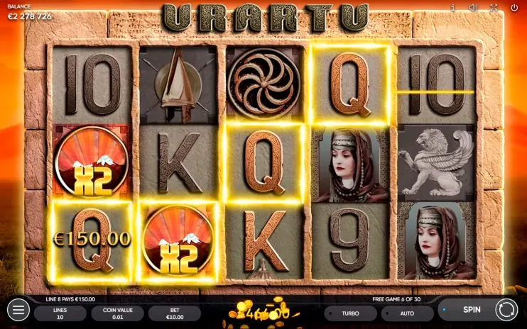 Urartu slot screenshot 4