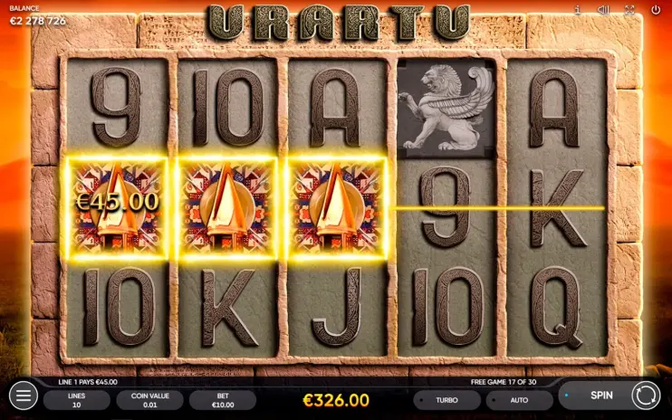 Urartu slot screenshot 10