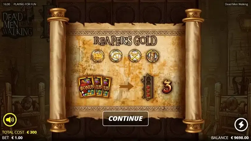 Dead Men Walking slot screenshot 4