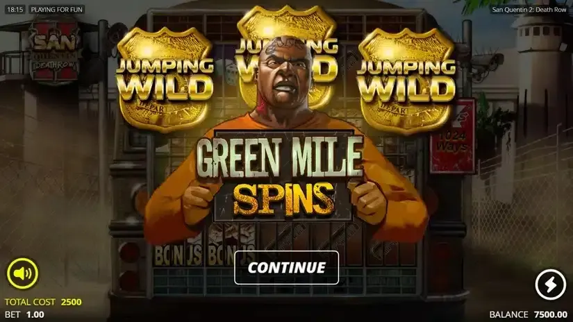 San Quentin 2: Death Row slot screenshot 3