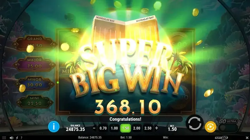 Mandalay Bay Riches slot screenshot 5