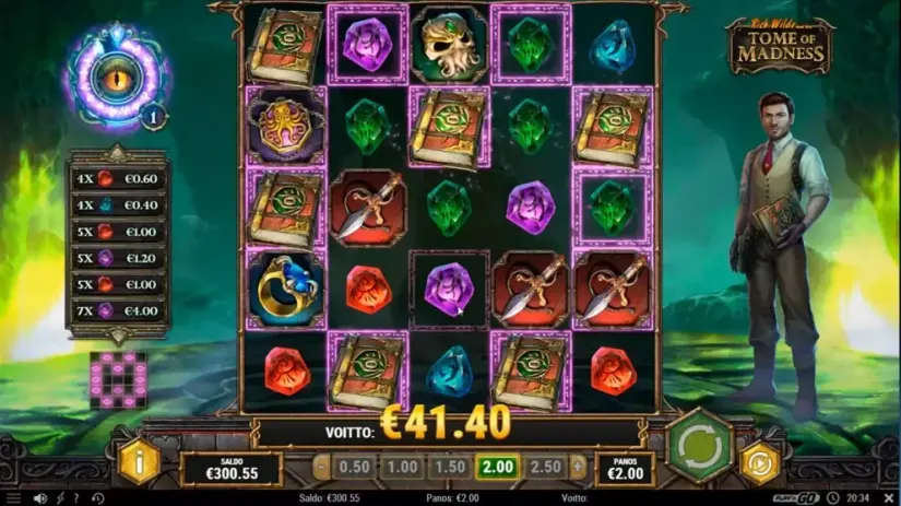 Tome of Madness slot screenshot 7