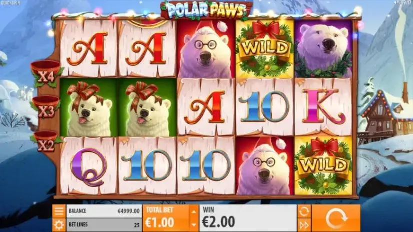 Polar Paws slot screenshot 