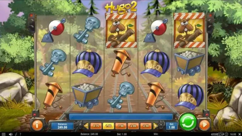 Hugo 2 slot screenshot 