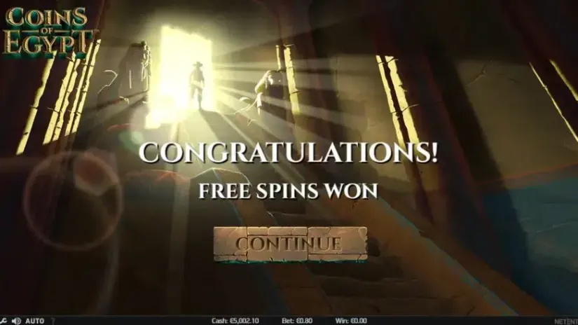 Coins of Egypt slot screenshot 3