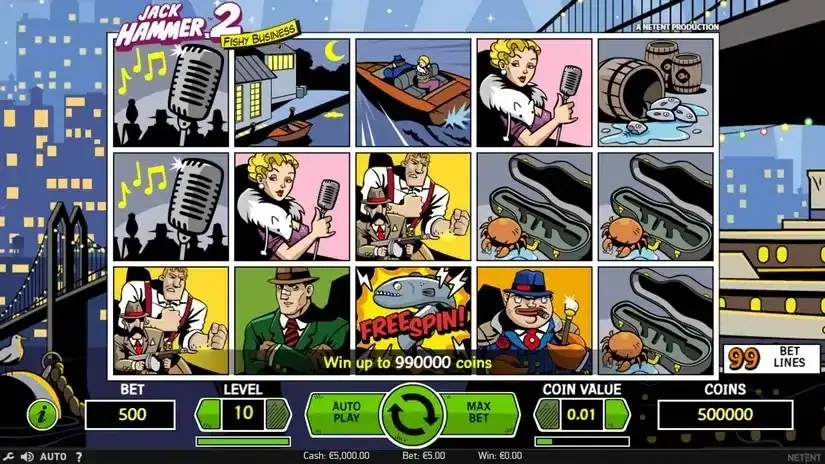Jack Hammer 2 slot screenshot 