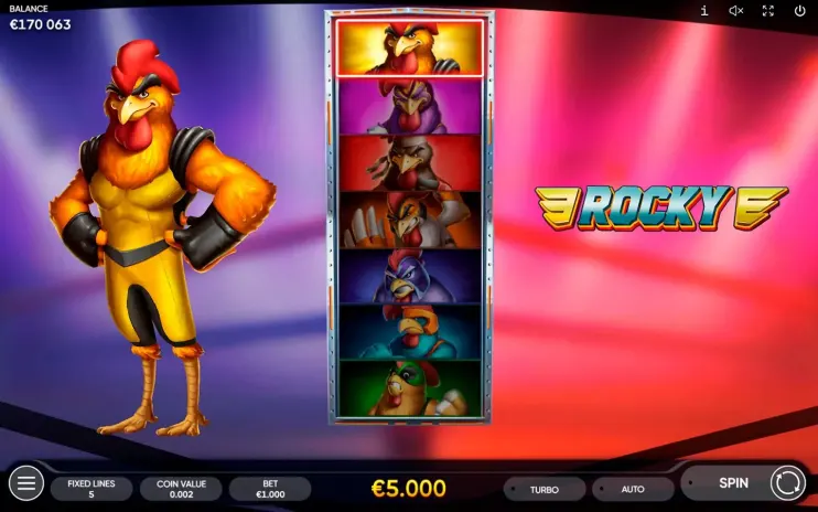 Rooster Fury slot screenshot 7