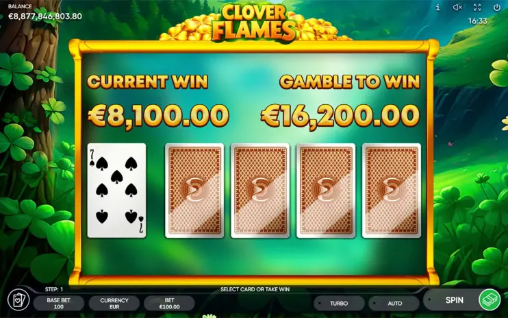 Clover Flames slot screenshot 10