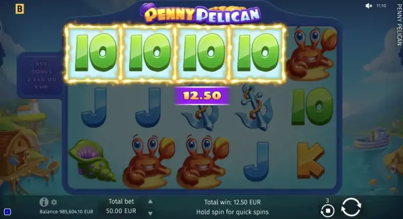 Penny Pelican slot screenshot 9
