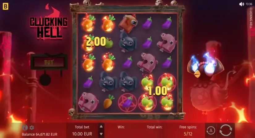 Clucking Hell slot screenshot 10