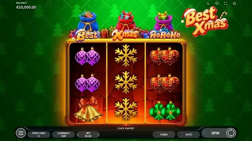 Best Xmas slot screenshot 