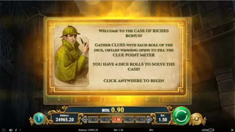 Riddle Reels: A Case of Riches slot screenshot 4