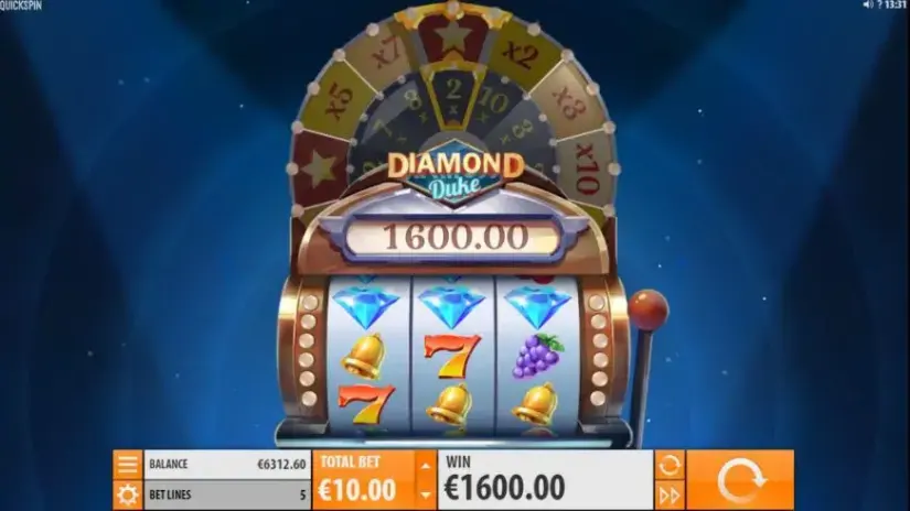Diamond Duke slot screenshot 2