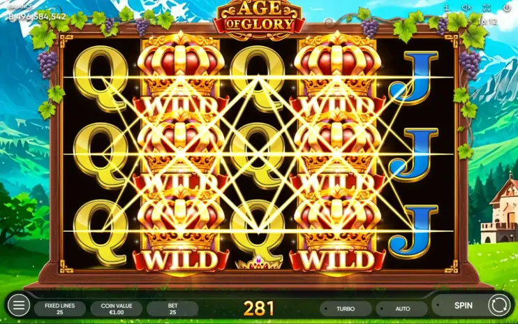 Age of Glory slot screenshot 7