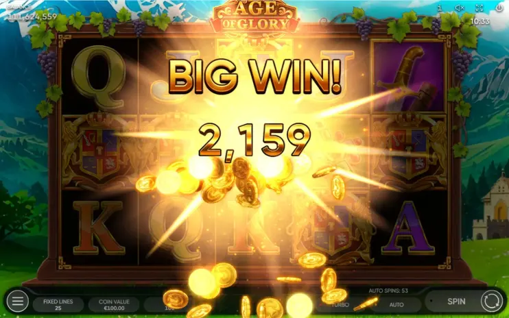 Age of Glory slot screenshot 10