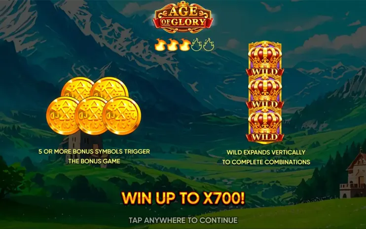 Age of Glory slot screenshot 6