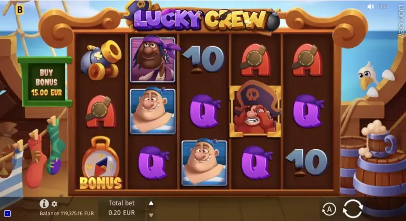 Lucky Crew slot screenshot 9