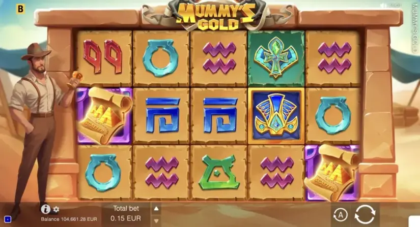 Mummy’s Gold slot screenshot 5