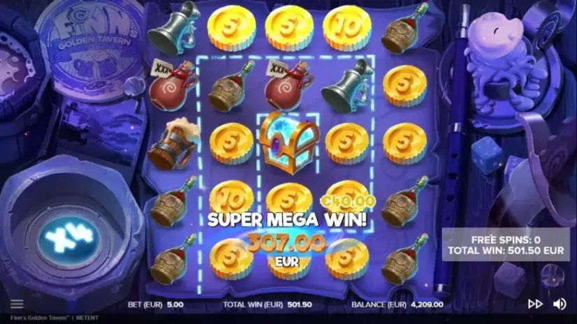Finn’s Golden Tavern slot screenshot 6