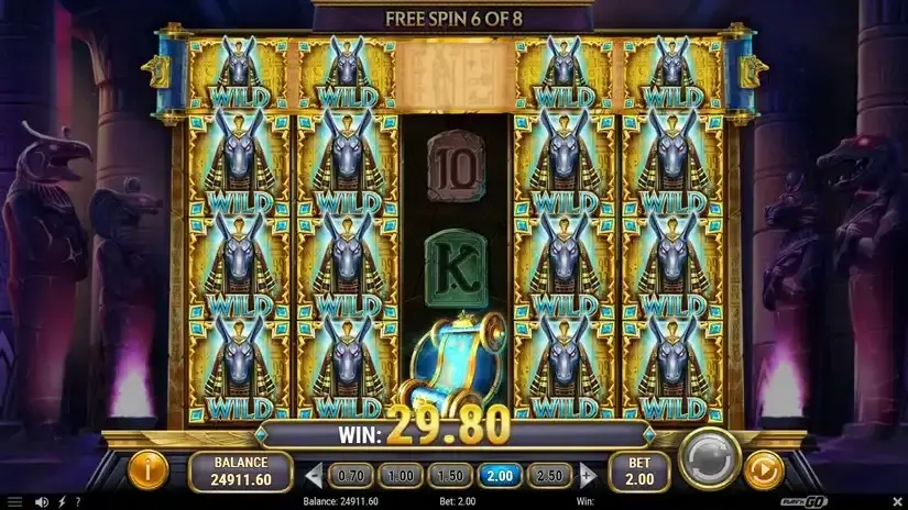 Scroll of Seth slot screenshot 5