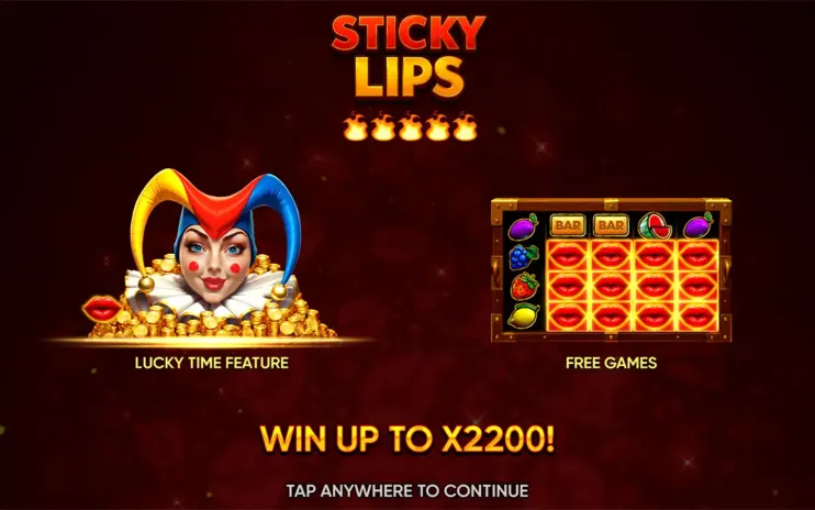 Sticky Lips slot screenshot 7