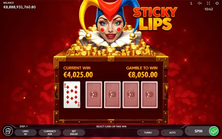 Sticky Lips slot screenshot 9