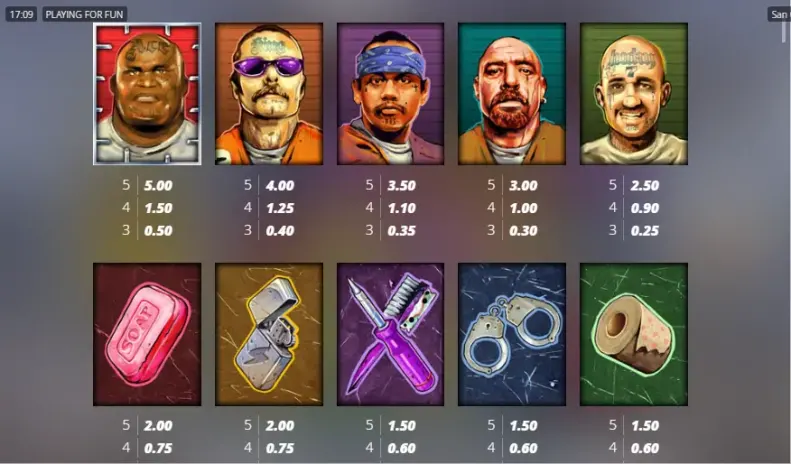 San Quentin xWays slot screenshot 9