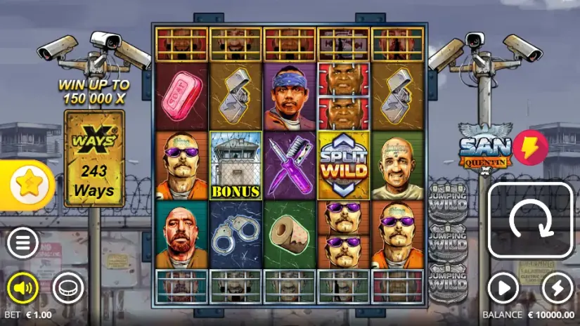 San Quentin xWays slot screenshot 7