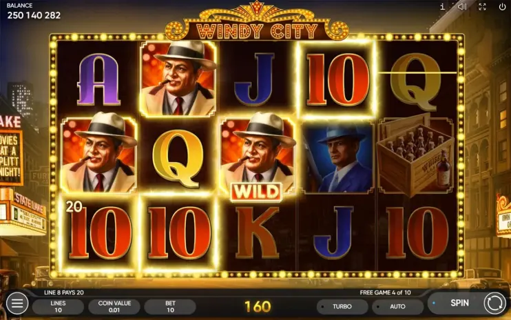 Windy City slot screenshot 5