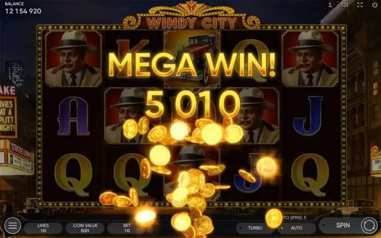Windy City slot screenshot 8
