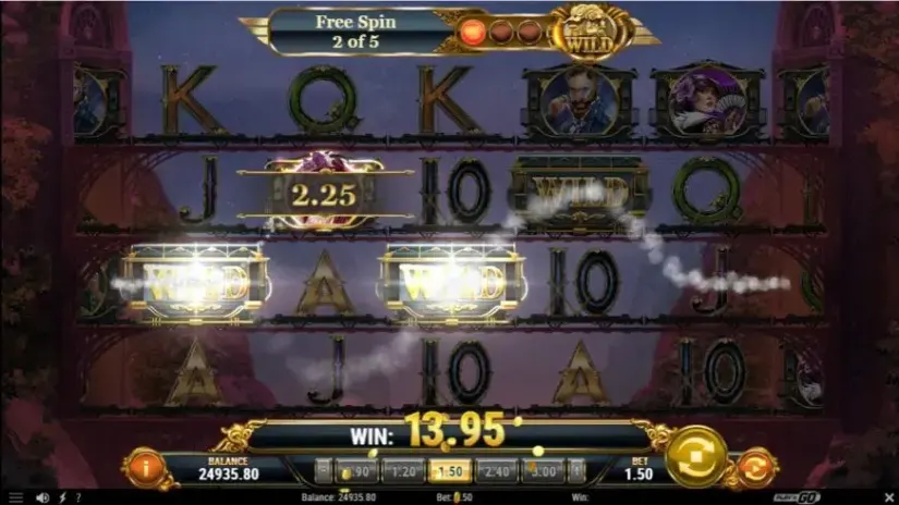Wild Rails slot screenshot 6