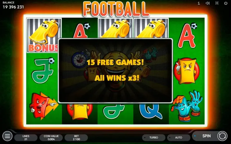 Football slot screenshot 5