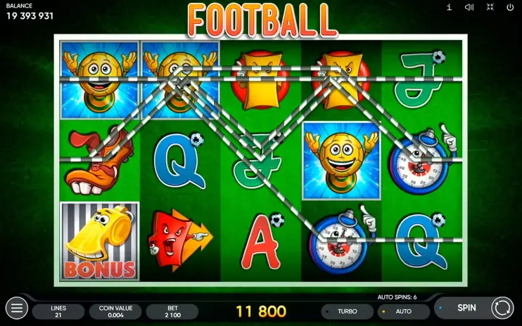Football slot screenshot 4