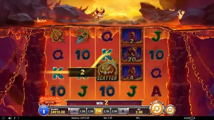 Kingdom Below slot screenshot 2