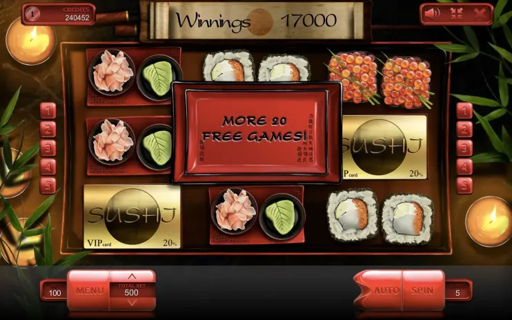 Sushi slot screenshot 8