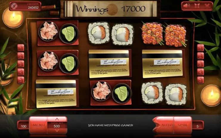 Sushi slot screenshot 9