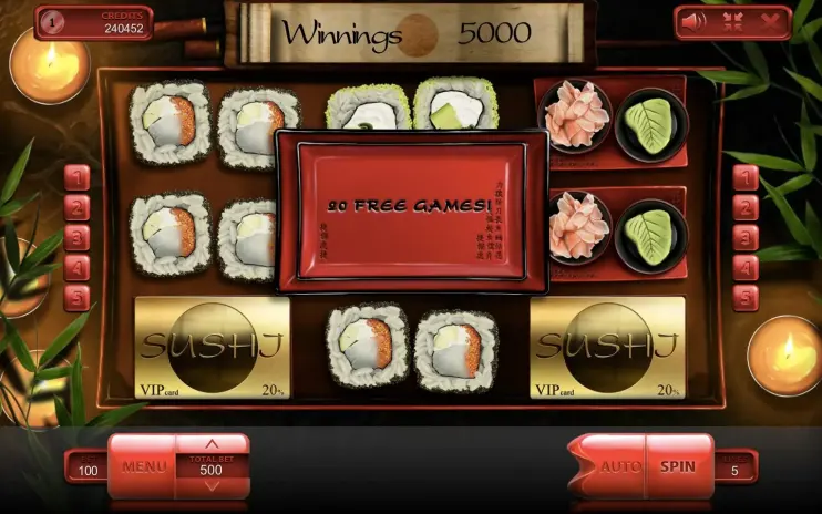 Sushi slot screenshot 7
