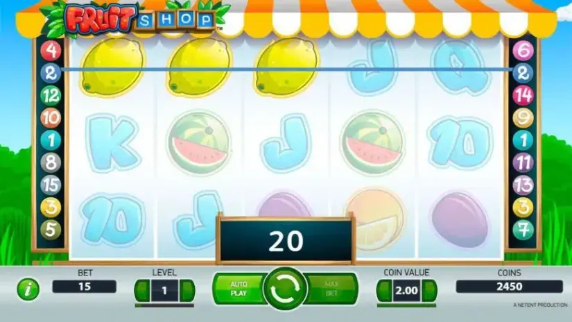 Fruit Shop slot screenshot 2