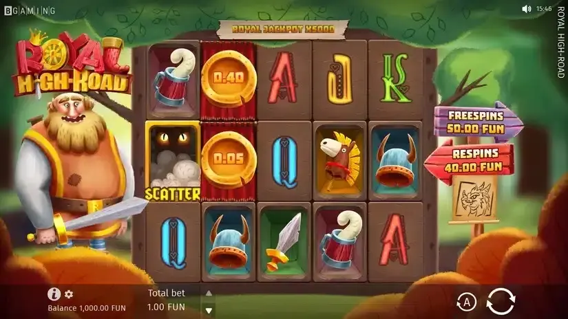 Royal High-Road slot screenshot 