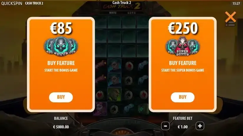 Cash Truck 2 slot screenshot 3