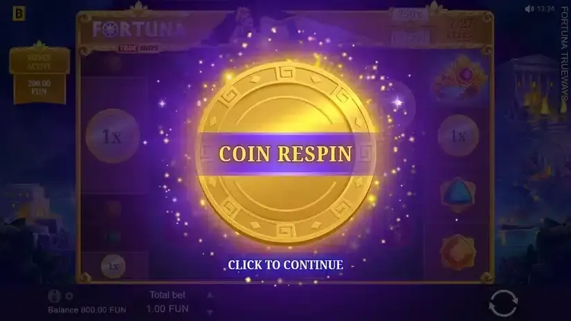 Fortuna Trueways slot screenshot 2